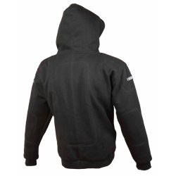 Core Hoodie, mc httetrje sort med beskyttelse
