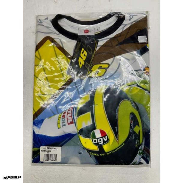 Valentino Rossi T-Shirt L, Casco 07