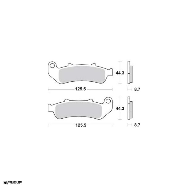 Bremseklodser til Honda FA189