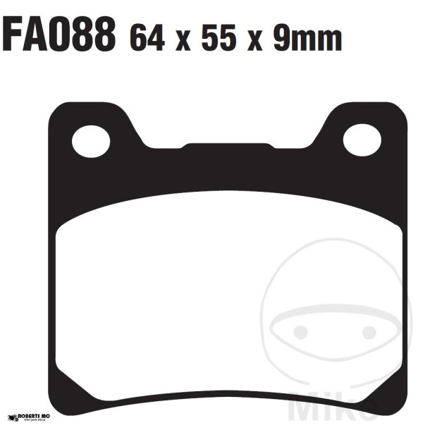 Bremseklodser til Yamaha FA088