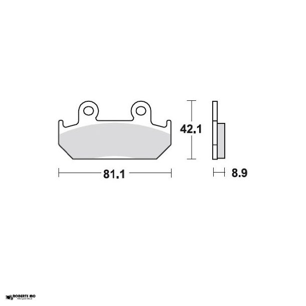 Bremseklodser til Honda FA121