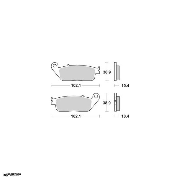 Bremseklodser til Honda FA142