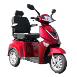 E-Force T408-3 El-scooter incl. nummerplade
