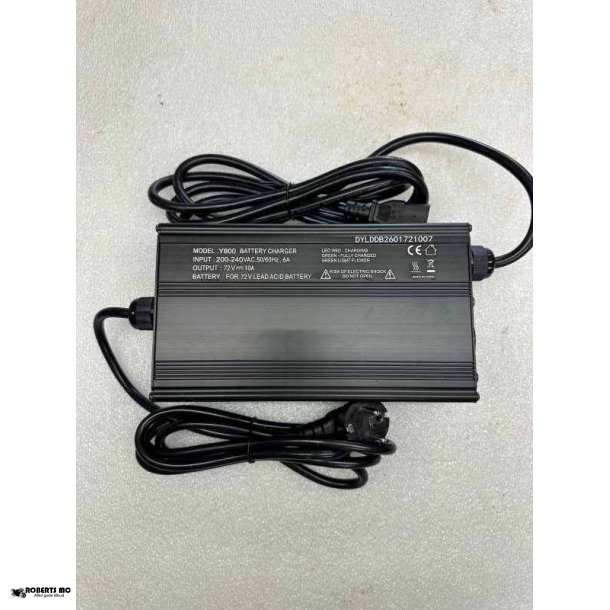 Batterilader 72 Volt til kabinescooter