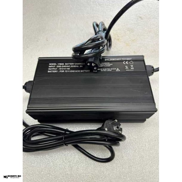 Batterilader 72 Volt til kabinescooter