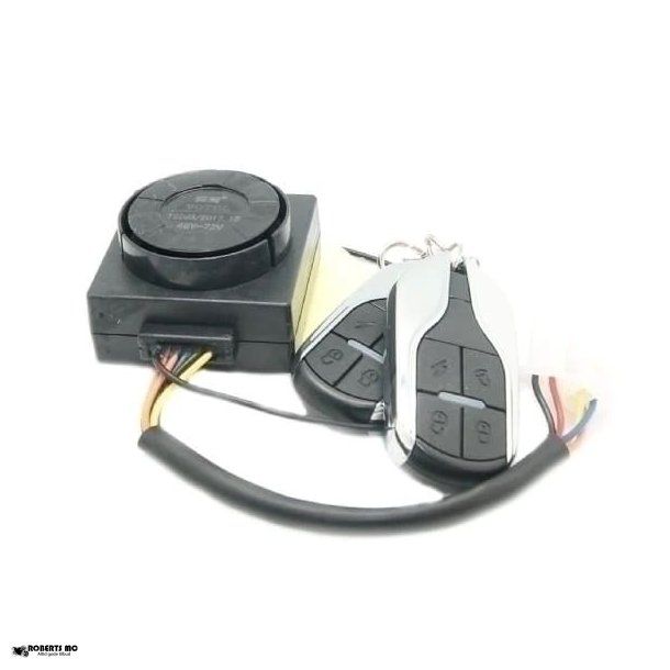 Alarm m/2 fjernbetjeninger E-Force DY800, City Elf og Urban