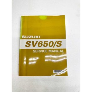 Service manual Suzuki SV650 / S