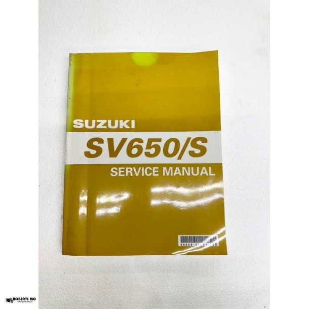 Service manual Suzuki SV650 / S