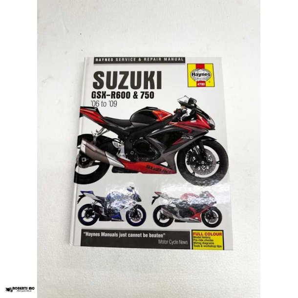 Haynes Suzuki GSX-R600 og 750