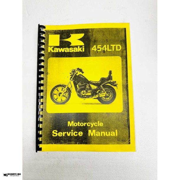 Service manual Kawasaki 454LTD