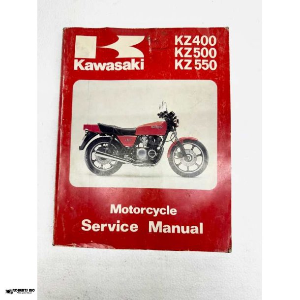 Service Manual Kawasaki KZ400, 500 &amp; 550