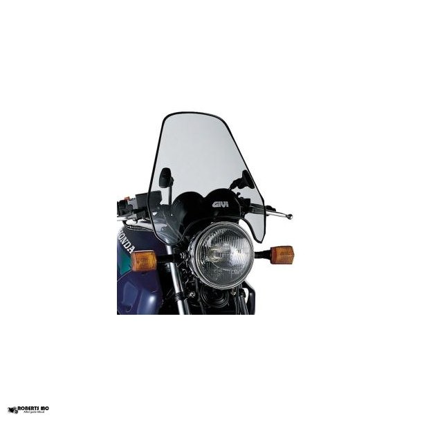 Givi universal rgfarvet mc vindskrm