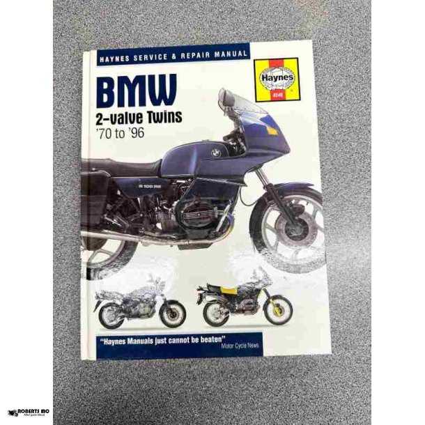 BMW 2-valve Twins 70-96 Haynes bog