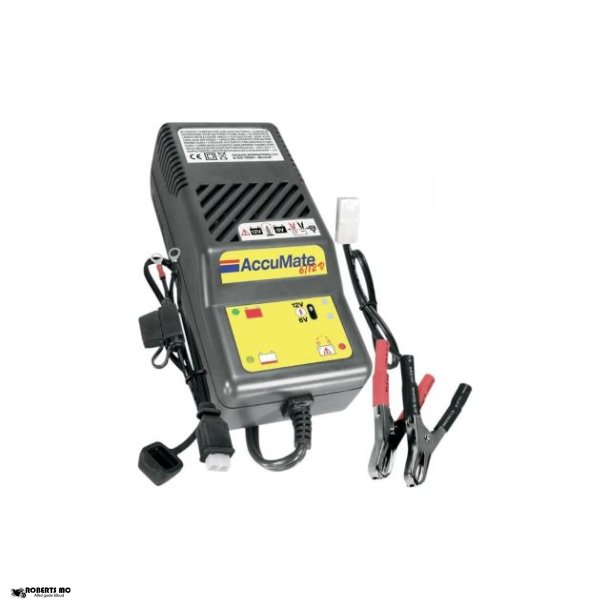 Accumate batterilader 6V og 12V