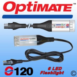 Optimate SAE LED lygte med SAE-stik