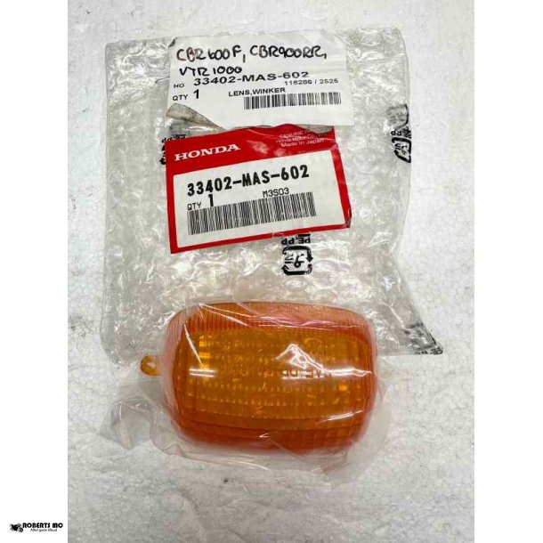Honda CBR600 blinklysglas