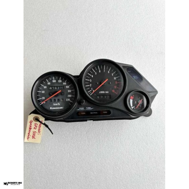Kawasaki GPZ500S speedometer