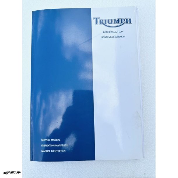 Triumph Bonneville manual