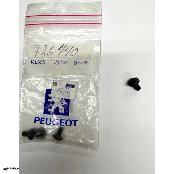 Peugeot skruer 5mm