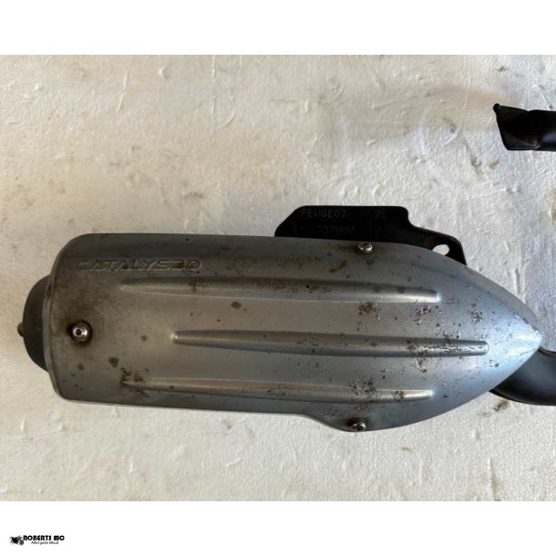 Peugeot Speedfight udstdning med varmeskjold