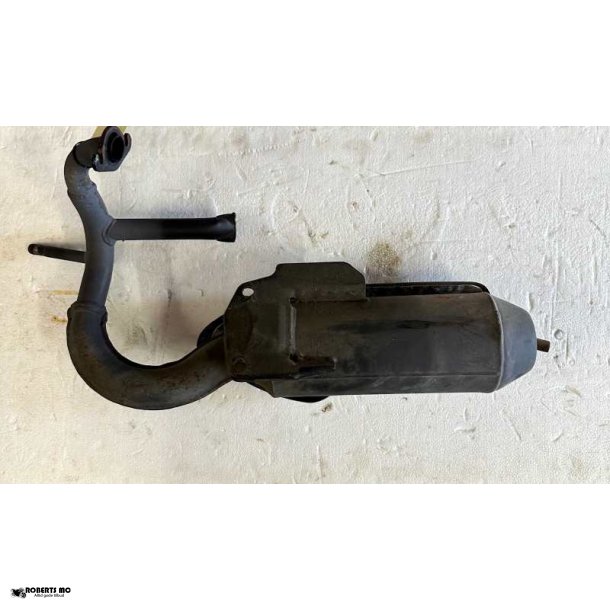 Peugeot Speedfight udstdning med varmeskjold