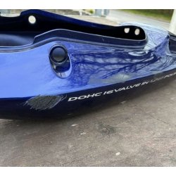 Suzuki GSF600 bagende