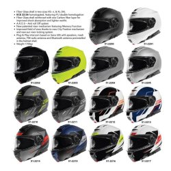 Schuberth C5 i forskellige farver